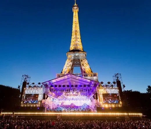 Para celebrar el Da Nacional de Francia se realizar un Concierto Sinfnico en la Torre Eiffel.